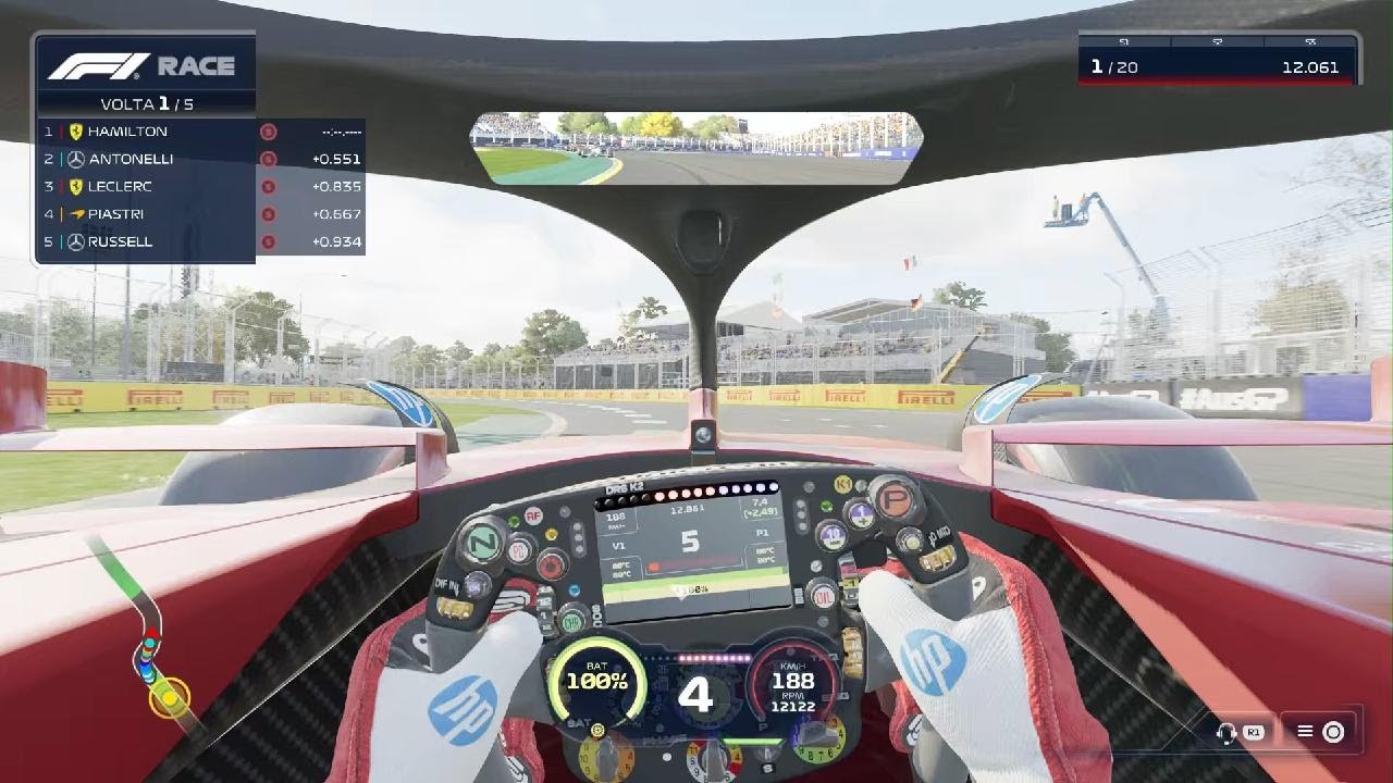 F1 25 circuito Melbourn