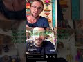 Tom Felton InstaLive with Grant Gustin May 1st 2020