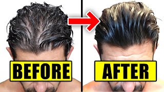 How I Naturally Grew THICKER Hair (10 Tips Every Man Should Try) screenshot 2