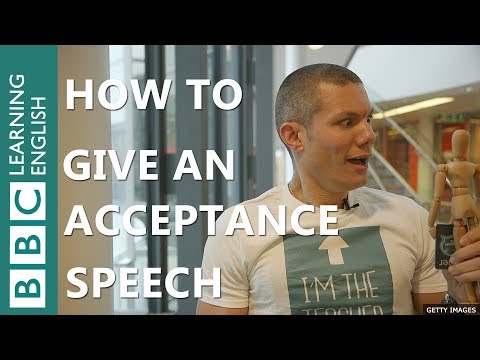 Video: 3 způsoby, jak doručit děkovnou řeč