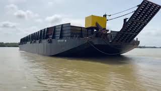 Download Lagu Amazing Launch of a Barge Deck Ship  MP3