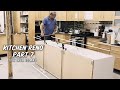 Installing our ikea island  a love hate relationship  kitchen reno  part 7