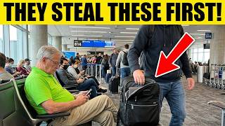 Airport Thieves Are Watching… 10 Mistakes That Get Your Bag Stolen Fast!