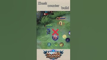 Zhask counter itemtutorial #mlbb #mobilelegends #shorts #trending #tiktok #viralvideo #mlbbindonesia