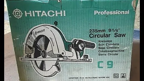 HITACHI C9 Circular Saw | 9-1/4" 235mm | 1750W  #hitachi #circularsaw #hitachipowertools