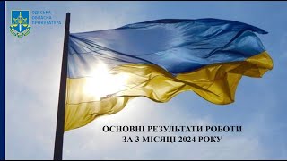 Основні результати роботи за 3 місяці 2024 року