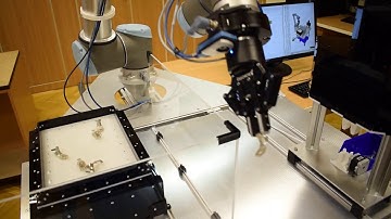 Semi-structured bin picking with advanced path planning in a highly constrained environment