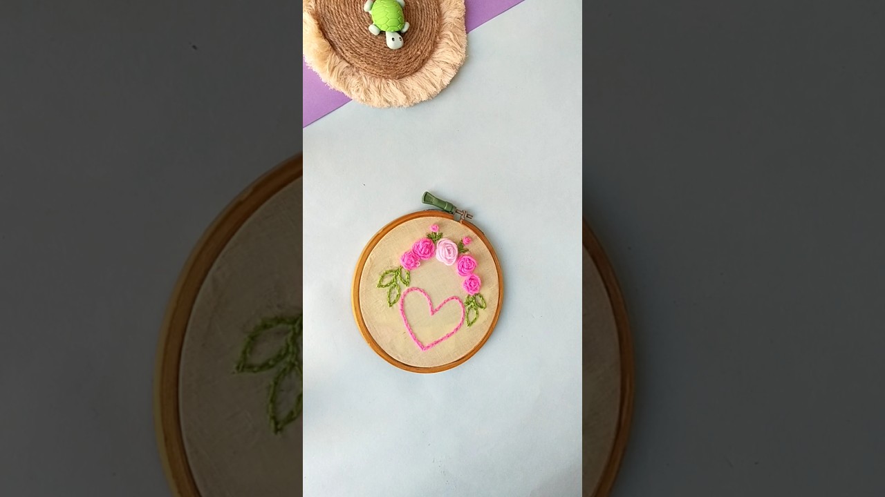 embroidery designs for beginners / embroidery art transition 