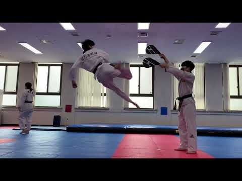 Jack knife hook kick