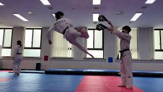 Jack Knife Hook Kick