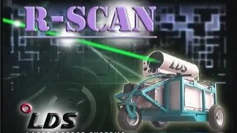 LDS Remote standoff Explosives Detection Laser Scanner
