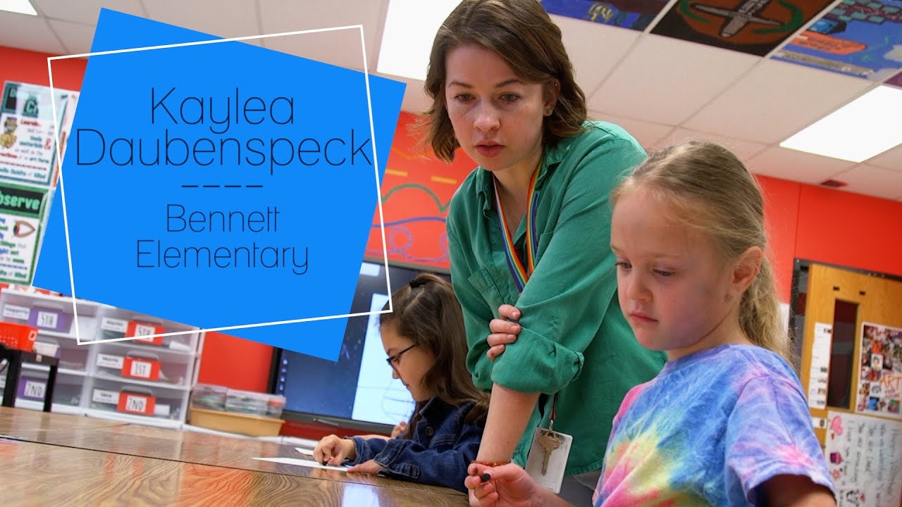 Kaylea Daubenspeck - 2025 Bennett Elementary Teacher of the Year
