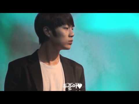 Fancam BEAST 斗俊 110519 下著雨的那天 白智英8輯紀念Showcase PITTA Dujunah 
