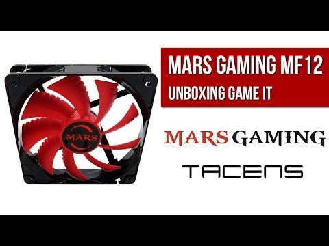 Ventilador Tacens Mars Gaming MF12 [Unboxing]