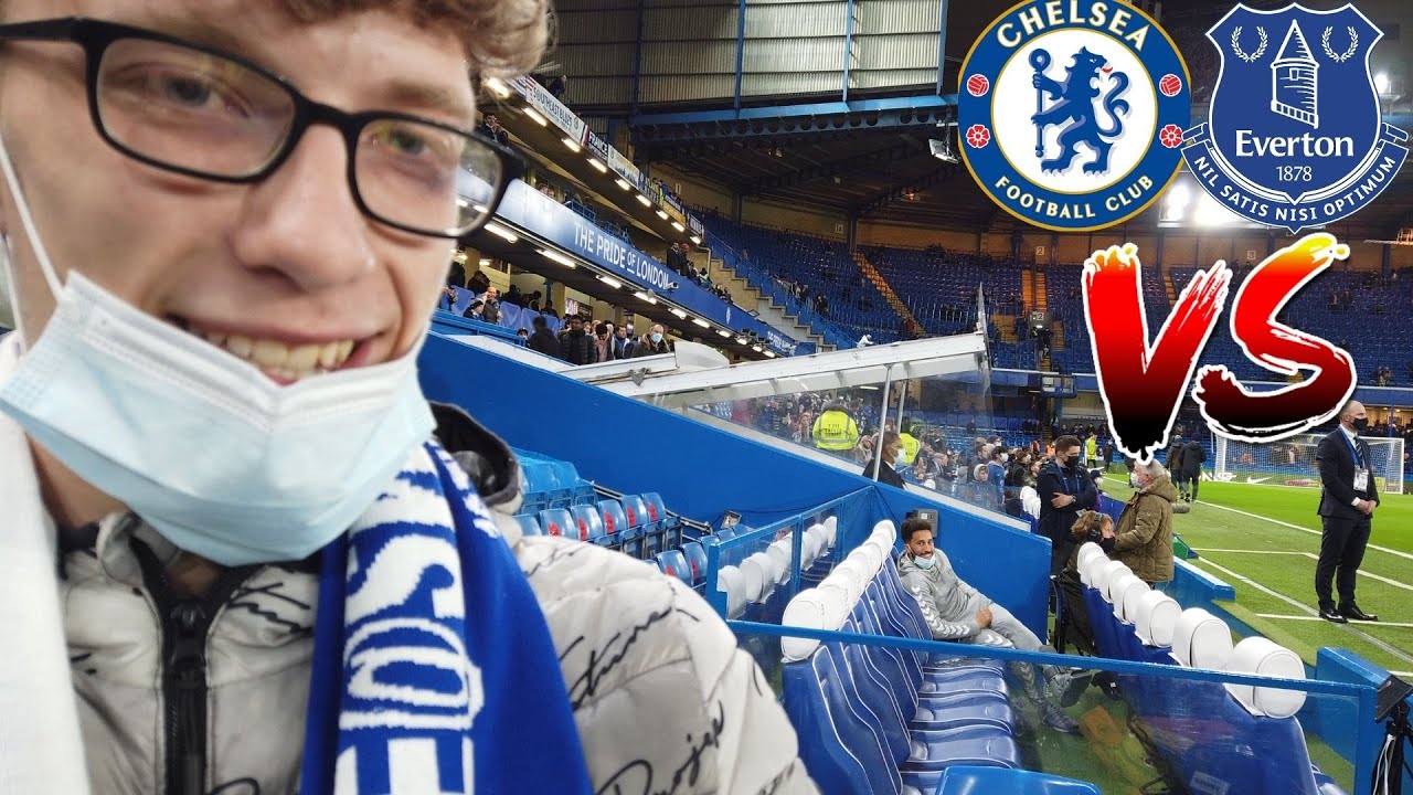 I met Andros Townsend as Chelsea drew at home to Everton - YouTube