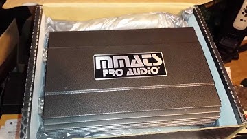 Sneak peak, Team Mmats amps