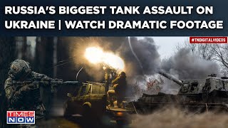 Russia's Biggest Tank War In 3-Year Conflict With Ukraine | Watch Dramatic Footage Near Avdiivka