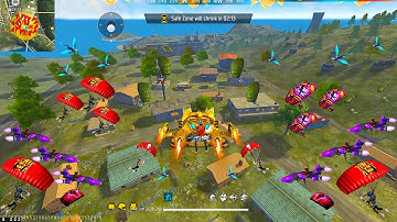 66 kills 💪 M4A1+MP5 99%Headshot Rate ⚡| Solo Vs Squad Full Gameplay | intel i5 🖥 Freefire