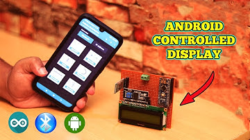 I2C 16x2 LCD Display Interfacing with Arduino & HC05 Bluetooth Module