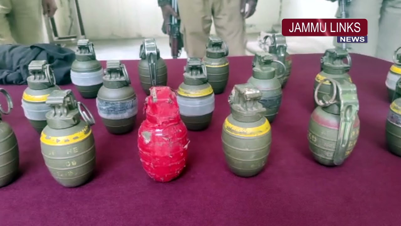 Terrorist hideout busted in Poonch; 19 grenades seized