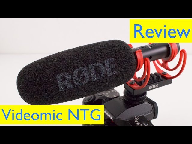 Rode VideoMic NTG Camera-mount Shotgun Microphone