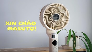 Trên tay quạt Masuto: điều khiển giọng nói tiếng Việt rất thông minh, khỏi cần dùng remote.