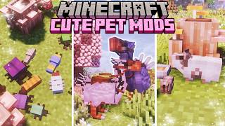 Top 3 ADORABLE and UNIQUE Minecraft Pet Mods 🌿🍄 screenshot 5