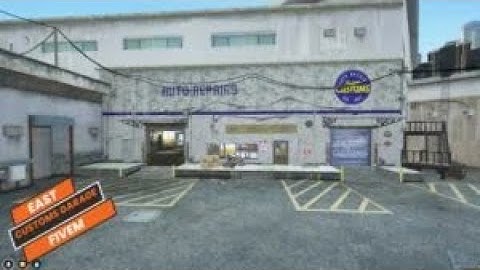 East customs garage fivem| fivem mods | fivem mlo | gta v mods