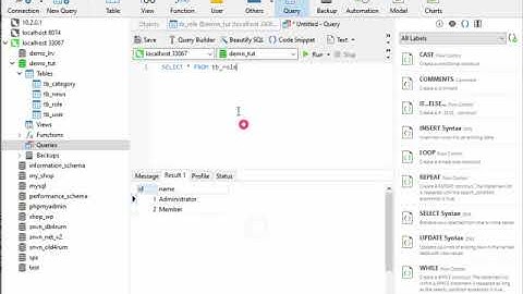 PDO chức năng hiển thị danh sách bản ghi trong php mysql | SaoPhaiXoan.net