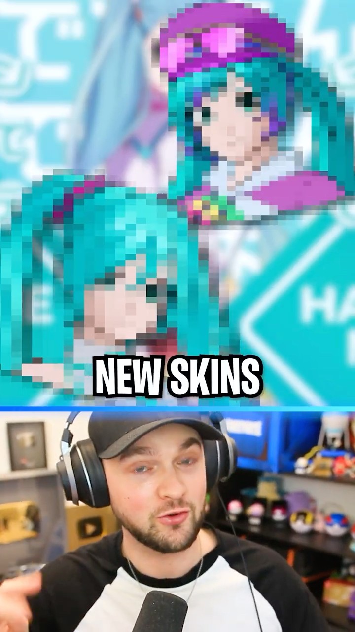 Fortnite's *NEW* Hatsune Miku Skins!