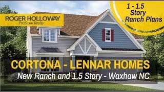 New Construction Ranch Homes for Sale in Charlotte - Waxhaw NC