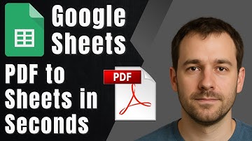 Convert PDF Invoices to Google Sheets in Seconds with AI (2025 Tutorial)