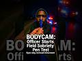 BODYCAM: Officer Starts Field Sobriety Pen Test