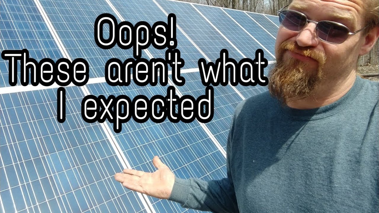 Testing and running my 265 watt solar panels in series for my 48v off grid setup