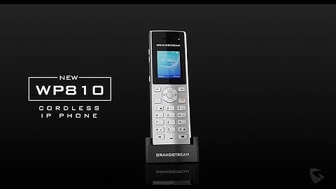 WP810 Cordless Wi-Fi IP Phone
