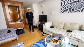 Living in Seoul  $65 Apartment Tour in South Korea + LOVE YOU Slippers!