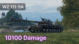 WZ 111-5А | 10100 DMG | WOT