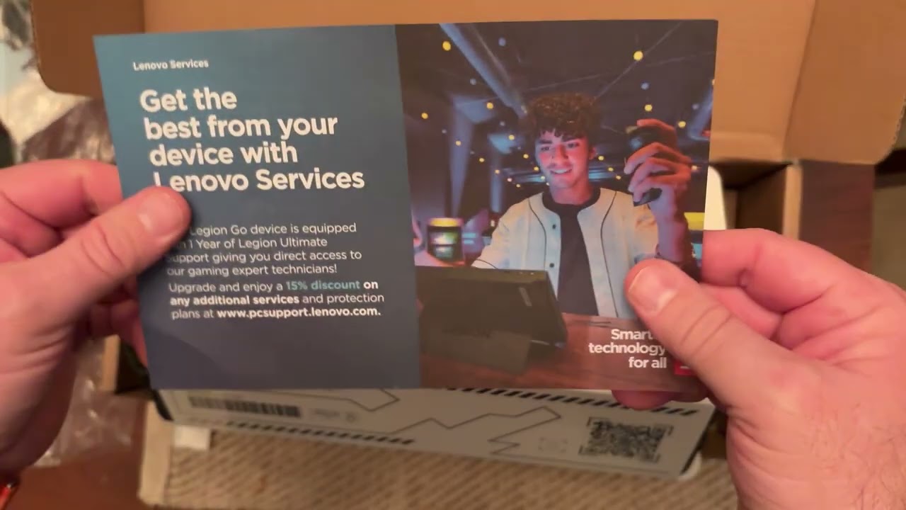 Unboxing a Open Box “Excellent” condition Legion Go S