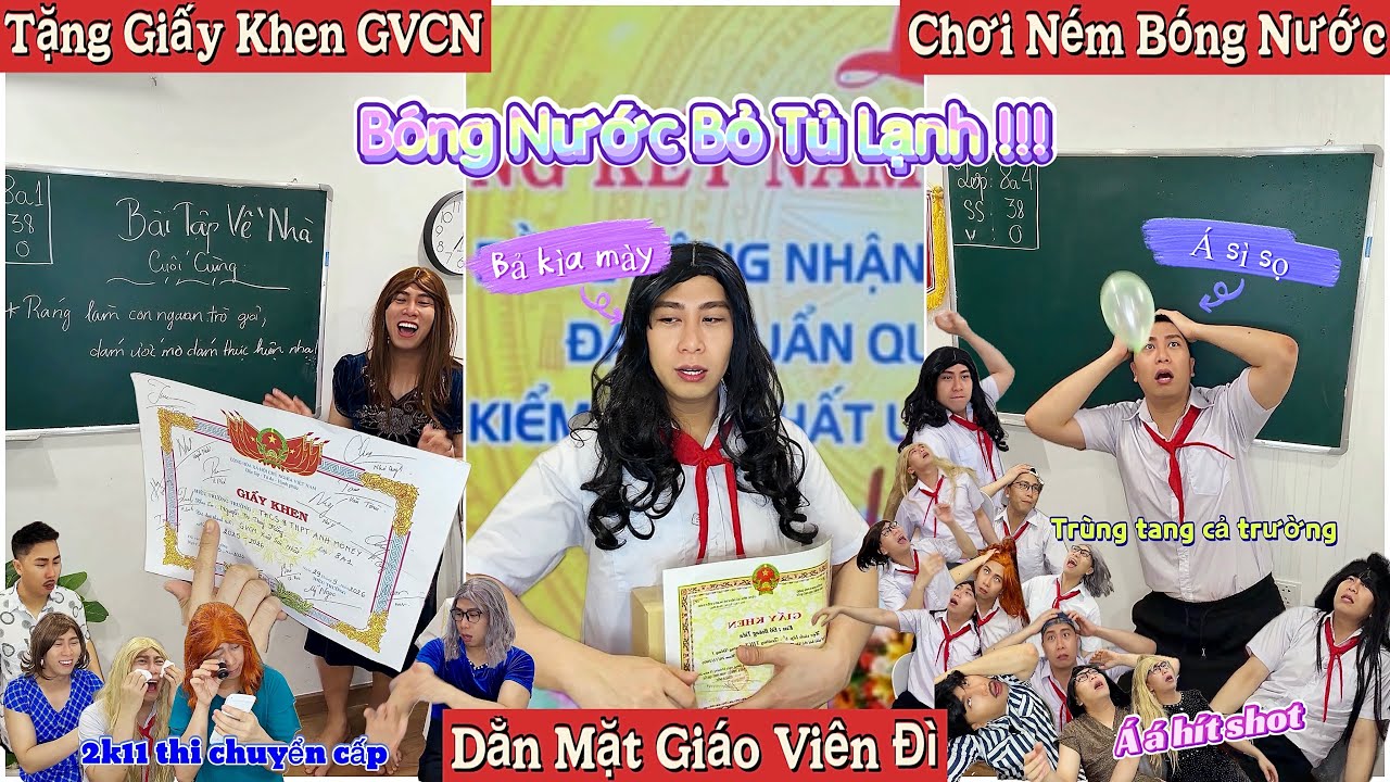 Student Short Video Compilation #171: Gifting Certificates to Homeroom Teachers, Playing Water Ba...