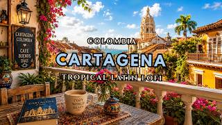 Cartagena Balcony Café 🇨🇴 Latin Lofi + Nature Sounds | Cozy Colombia Ambience for Study & Relax screenshot 3