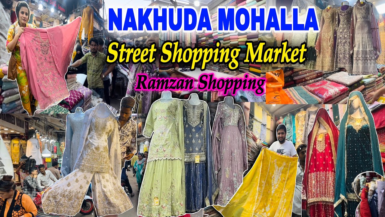 NAKHUDA MOHALLA | RAMAZAN SHOPPING | One Of The Best Street Shopping Market In Mumbai