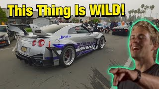 MASSIVE Cars And Coffee TAKES OVER Whole Street!!! Cops Were Called...