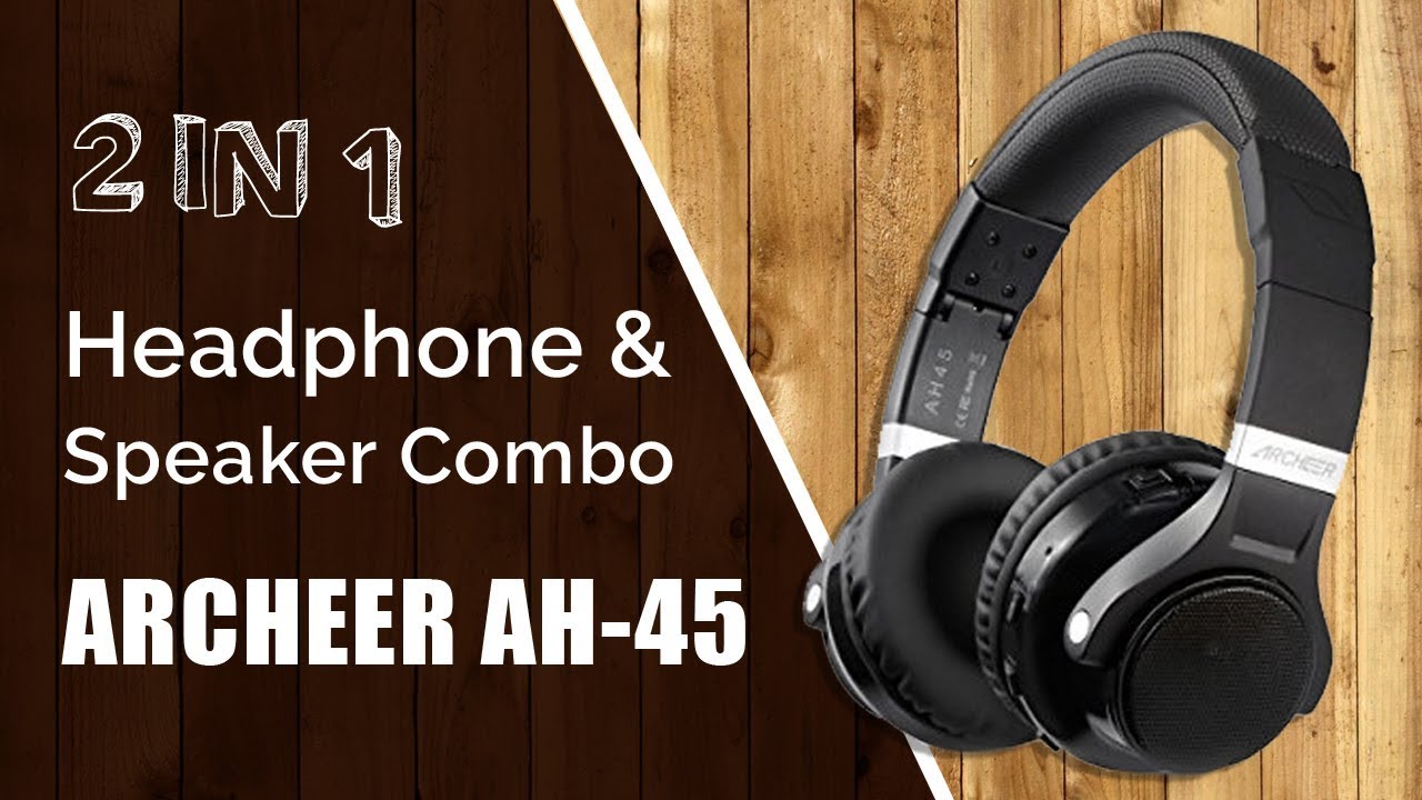 Archeer AH45: Bluetooth Headphones AND Speakers All in One? | Fake News or Legit!?