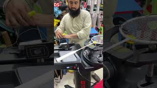 Digital Badminton Racket garding machine available in Dawn sports