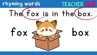 Can You Spot the Rhyming Words? | Rhyming Practice for Children Can You Find The Rhyme Practicing Rhyming Words