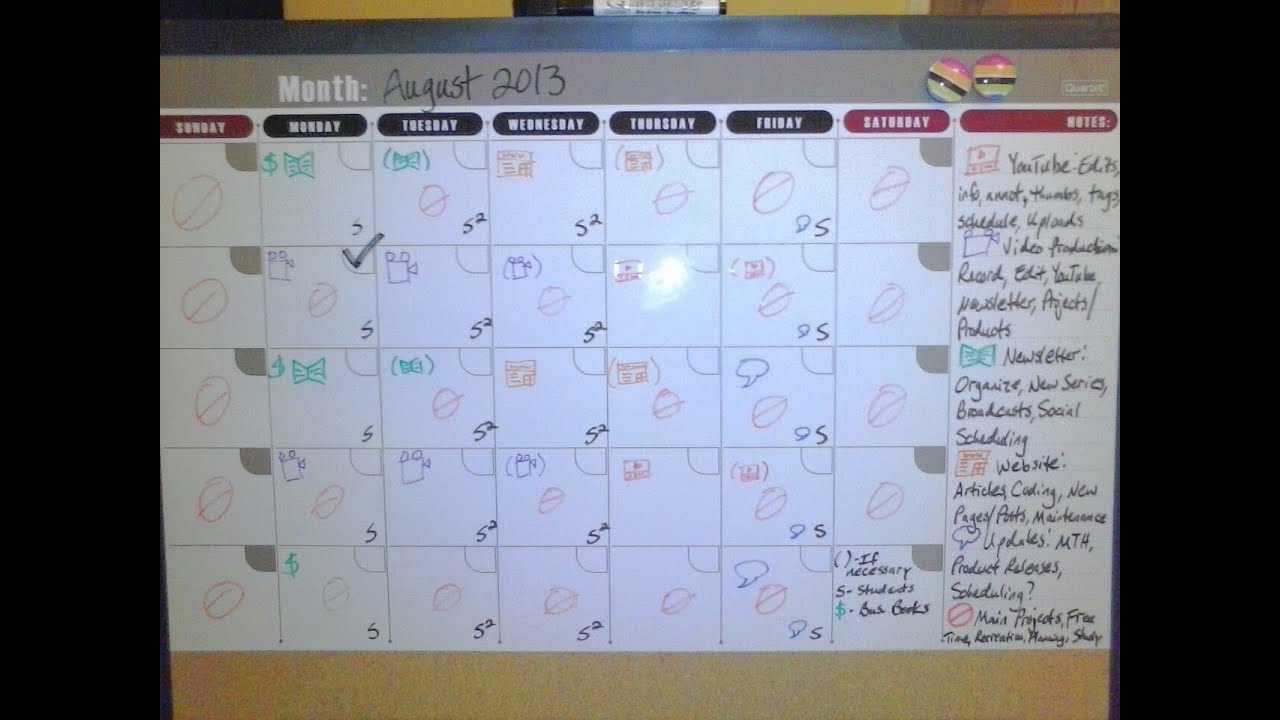 My Whiteboard Schedule YouTube my-whiteboard-schedule-youtube