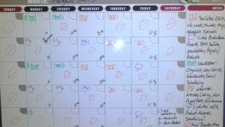 My Whiteboard Schedule
