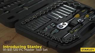 Stanley Master Tool Set I 86 Pcs I Hand Tool Kit