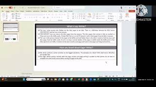 SQL Server Internals Lazy writer,eager writer, ACID