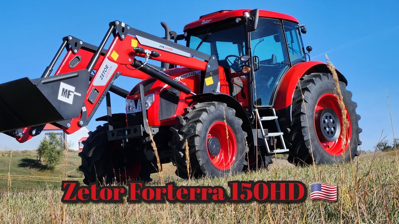 Zetor Forterra 150HD Tractor! Rugged and Reliable! (USA) Ready to go to